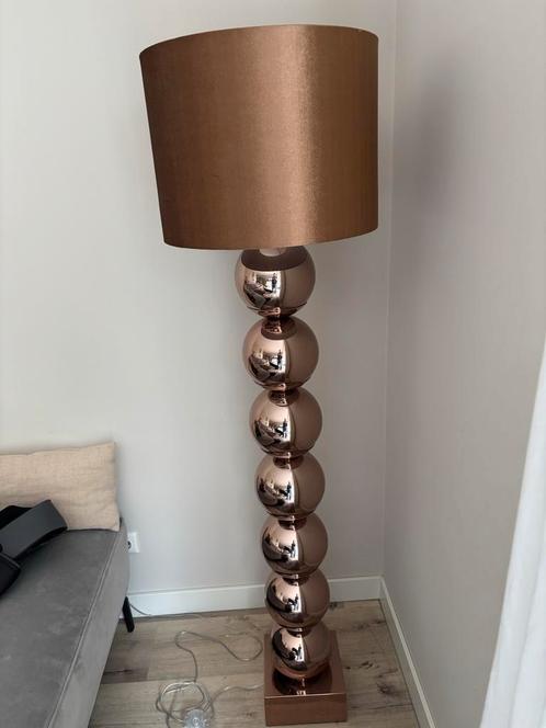 Eric Kuster Style Bronzen bollamp 7 bollen, Huis en Inrichting, Lampen | Vloerlampen, Zo goed als nieuw, 150 tot 200 cm, Metaal