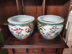 Prachtige Chineze bloempotten, Antiek en Kunst, Antiek | Keramiek en Aardewerk, Ophalen