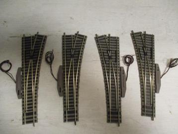  Fleischmann Profi Wissels Elektrisch Links en Rechts beschikbaar voor biedingen