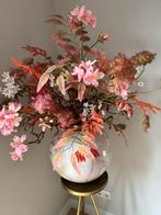 Prachtige vaas met kunstbloemen !, Ophalen, Zo goed als nieuw