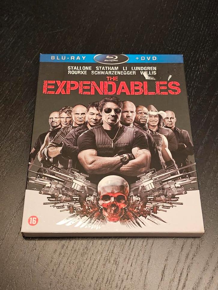 The Expendables Blu-ray + DVD - Actie, Cd's en Dvd's, Dvd's | Actie, Zo goed als nieuw, Vanaf 16 jaar, Ophalen of Verzenden