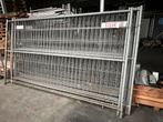 22x bouwhek incl. 21 betonvoeten, Tuin en Terras, Tuinhekken en Hekwerk, Ophalen, Gebruikt, IJzer, Overige typen