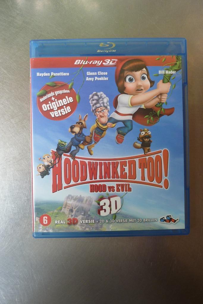 Hoodwinked Too! Hoods vs Evil 3D, Cd's en Dvd's, Blu-ray, Tekenfilms en Animatie, 3D, Ophalen of Verzenden