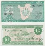BURUNDI 2003 10 francs #33d UNC, Postzegels en Munten, Bankbiljetten | Afrika, Burundi, Verzenden