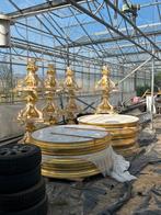 Restaurant Tafels met Marmer Blad - 13 Stuks, Antiek en Kunst, Ophalen