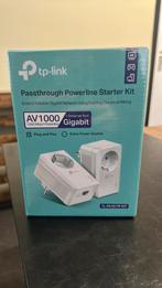 TP-Link AV1000 Gigabit Passthrough Powerline Starter Kit, Computers en Software, Netwerk switches, Ophalen of Verzenden