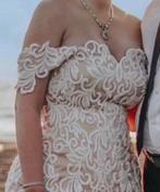 Trouwjurk, Ophalen of Verzenden, Zo goed als nieuw, Wit, Trouwjurk