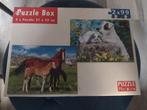 2 leuke dieren puzzels, Hobby en Vrije tijd, Denksport en Puzzels, Ophalen of Verzenden, Zo goed als nieuw