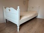 Bed meisjes wit 210x96, Ophalen, Gebruikt, 180 cm of meer, 85 tot 100 cm