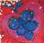 abstract acryl on canvas, Ophalen