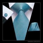 Dennis Gadgets: 100 % zijden stropdas ( 3 delig !! ) DG 3170, Kleding | Heren, Stropdassen, Nieuw, Met patroon, Blauw, Ophalen