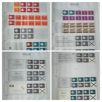 50 x automaatboekjes + diversen postzegels nederland + boek beschikbaar voor biedingen