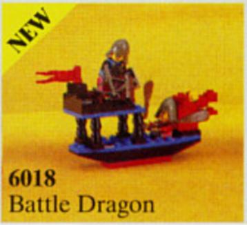 Lego Castle Black Knights 6018 Battle Dragon beschikbaar voor biedingen
