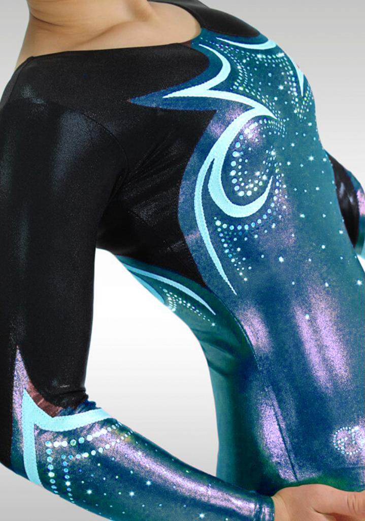 turnpakje TT-gymnastics, Sport en Fitness, Turnen, Nieuw, Turnpak(je), Kindermaat 146 t/m 176, Blauw, Ophalen of Verzenden