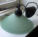 Leuk groen hanglampje, Huis en Inrichting, Lampen | Hanglampen, Ophalen of Verzenden, Minder dan 50 cm, Retro, Glas