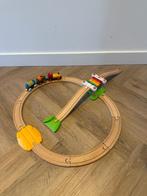 Heel goed Brio houten trein Luxe Treinset beginner 33727 set, Ophalen of Verzenden, Zo goed als nieuw