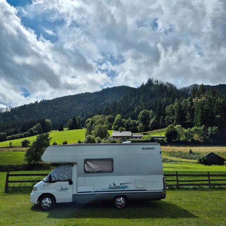 Dethleffs Globetrotter 4 tot 6 persoons camper!, Caravans en Kamperen, Campers, Particulier, tot en met 6, Alkoof, Dethleffs, Fiat