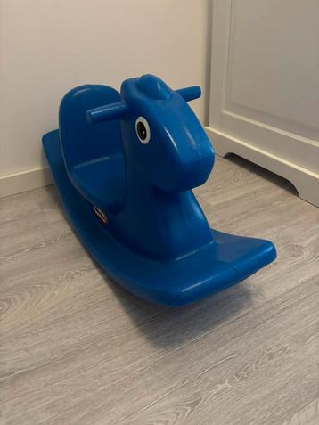 Little Tikes hobbelpaard blauw beschikbaar voor biedingen