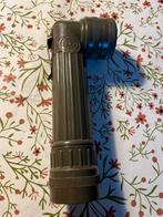 Vintage leger zaklamp, Ophalen of Verzenden, Gebruikt, Batterij