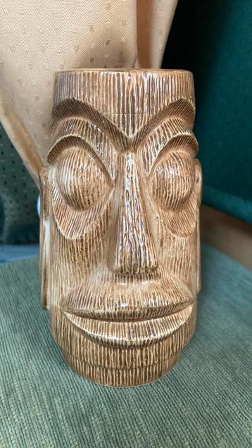 OTAGIRI Co Import Vintage Tiki Mug Bug-Eyed Moai beschikbaar voor biedingen