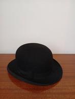 Prachtige Antieke zwarte bolhoed (1923)- English Hat Factory, Antiek en Kunst, Ophalen of Verzenden, Heren, Englisch Hat Factory