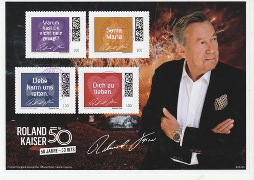 Duitsland  Roland Kaiser blok speciale uitgifte, Postzegels en Munten, Postzegels | Europa | Duitsland, 1990 tot heden, Verzenden