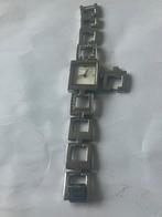 Dames zilveren horloge met echte swarovski  steentjes, Ophalen of Verzenden