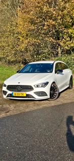 Mercedes-Benz CLA 220 190pk AMG line 2021 met extra's, Auto's, Mercedes-Benz, CLA, Leder en Stof, Particulier, 1600 kg