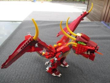 Te koop : - Lego Creator Creature Dragon / nr : 6751.  beschikbaar voor biedingen