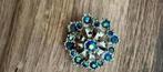 Prachtige vintage broche 4 cm In perfecte conditie, Ophalen of Verzenden, Zo goed als nieuw, Overige materialen