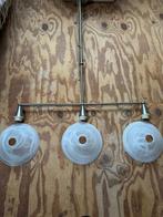 Lamp met dimmer, Huis en Inrichting, Lampen | Hanglampen, Ophalen, Zo goed als nieuw, Glas, Minder dan 50 cm