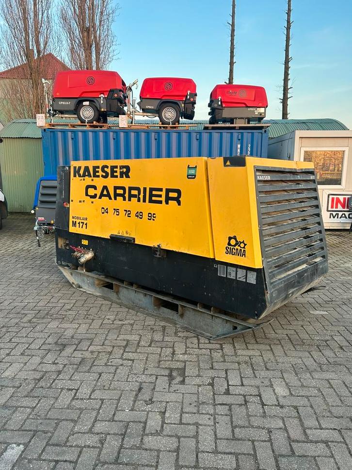 Kaeser M171 dieselcompressor diesel compressor, Doe-het-zelf en Verbouw, Compressors, 100 liter of meer, Ophalen of Verzenden