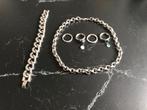 Diverse stainless steel sieraden, Sieraden, Tassen en Uiterlijk, Armbanden, Ophalen of Verzenden, Zo goed als nieuw, Zilver, Staal
