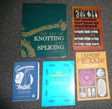 7 boeken over touw & knopen + 2 : beschikbaar voor biedingen