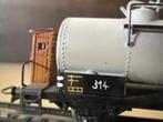 MäRKLIN H0 314.1 Ketelwagen GRIJS 1947 nr handgeschilderd, Wisselstroom, Gebruikt, Wagon, Ophalen of Verzenden