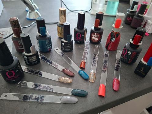 Gellak diverse merken, Sieraden, Tassen en Uiterlijk, Uiterlijk | Cosmetica en Make-up, Zo goed als nieuw, Handen en Nagels, Overige kleuren