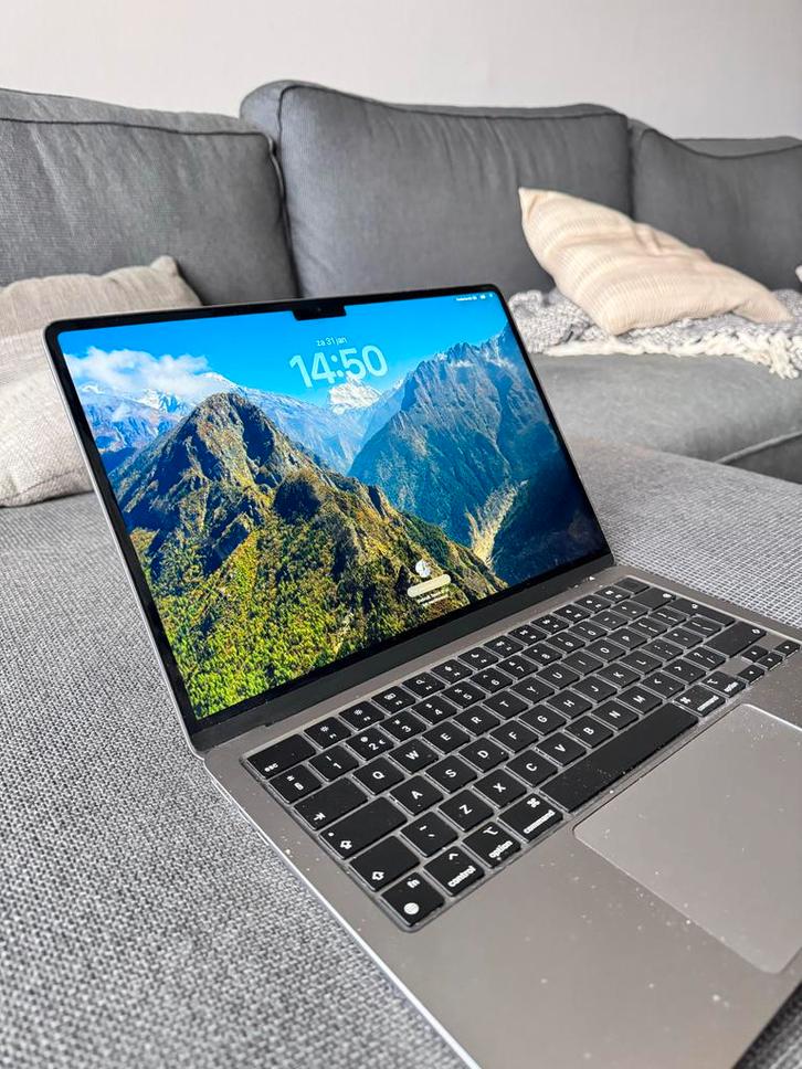 MacBook Air M3 (2024), Computers en Software, Apple Macbooks, Zo goed als nieuw, MacBook Air, 13 inch, Onbekend, 256 GB, 8 GB
