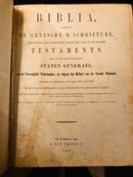 Antieke Bijbel van van Velzen Kampen 1868, Antiek en Kunst, Ophalen of Verzenden, Bijbel