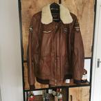 Mooie leren PME Bomber Jack  xxxl, Bruin, Overige maten, Ophalen of Verzenden, Zo goed als nieuw