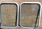 Hora scheepsramen 2 stuks dubbel glas, Watersport en Boten, Ophalen