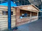 Houten Verkoopkiosk / Chalet, Ophalen, Schuur