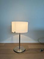 Tafellamp merk prandina CPL T30 glas opaalwit met chroom, Ophalen, Gebruikt, Design, Glas