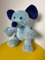 3129 zeeman muis blauw, Kinderen en Baby's, Speelgoed | Knuffels en Pluche, Ophalen of Verzenden, Zo goed als nieuw, Overige typen