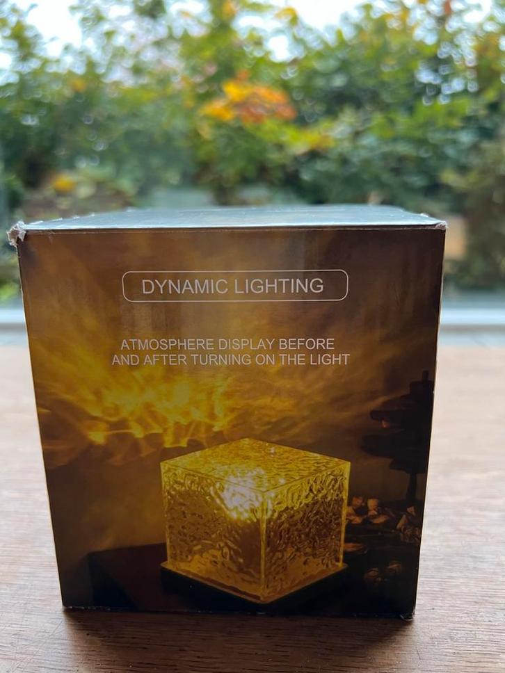 Sfeervolle Lamp met Noorderlicht Effect, Huis en Inrichting, Lampen | Overige, Zo goed als nieuw, Ophalen of Verzenden