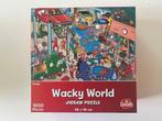 Puzzel Wacky World 'Garage' 1000 stukjes, Ophalen of Verzenden, Zo goed als nieuw