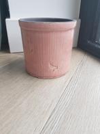 Leuk roze bloempotje, Tuin en Terras, Steen, Rond, Binnen, Ophalen of Verzenden