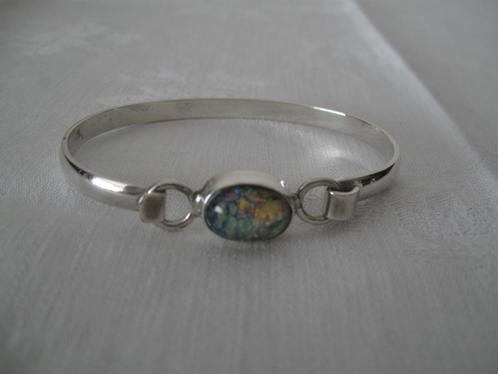 Mooie armband Mexico zilver goede staat, Sieraden, Tassen en Uiterlijk, Armbanden, Zo goed als nieuw, Zilver, Zilver, Ophalen of Verzenden