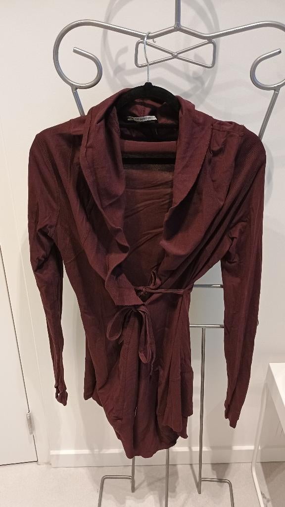 Vest Cora Kemperman, Kleding | Dames, Truien en Vesten, Zo goed als nieuw, Maat 38/40 (M), Rood, Ophalen of Verzenden