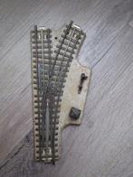 Marklin oude handwissel met lantaarn., Hobby en Vrije tijd, Modeltreinen | H0, Wisselstroom, Gebruikt, Rails, Ophalen of Verzenden