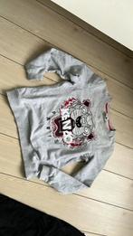 170 164 kenzo trui grijs xs s trui met leeuw op de voorkant, Gebruikt, Kenzo, Jongen of Meisje, Trui of Vest